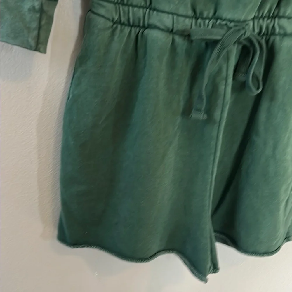 Aerie Green  Long Sleeve Romper - Picture 2 of 4